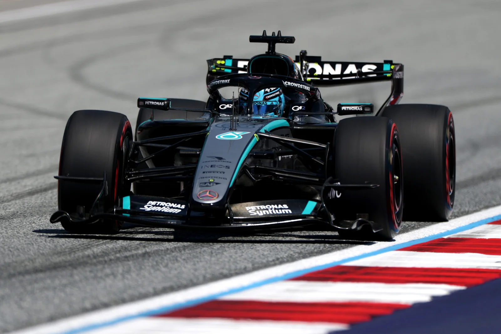 George Russell (Mercedes-AMG PETRONAS F1) at Formula 1 Austrian GP, 2026 | Photo: Mercedes-Benz Media