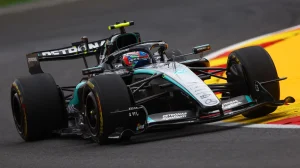 Kimi Antonelli during FP2 at the 2026 Belgian Grand Prix | Photo: F1.com